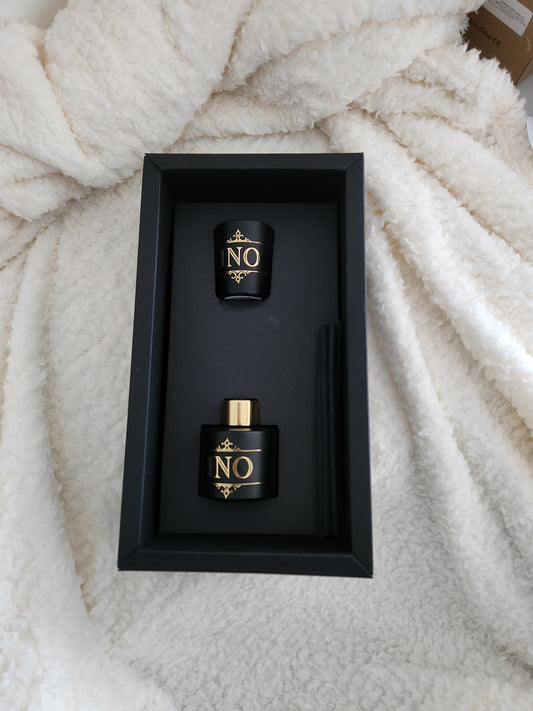 Diffuser and candle gift set